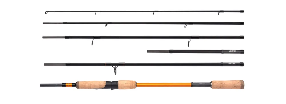 Shimano STC AX Spinning Multi Length Reishengel (6-Delig) 2.40-2.70m (15-40g) Populair