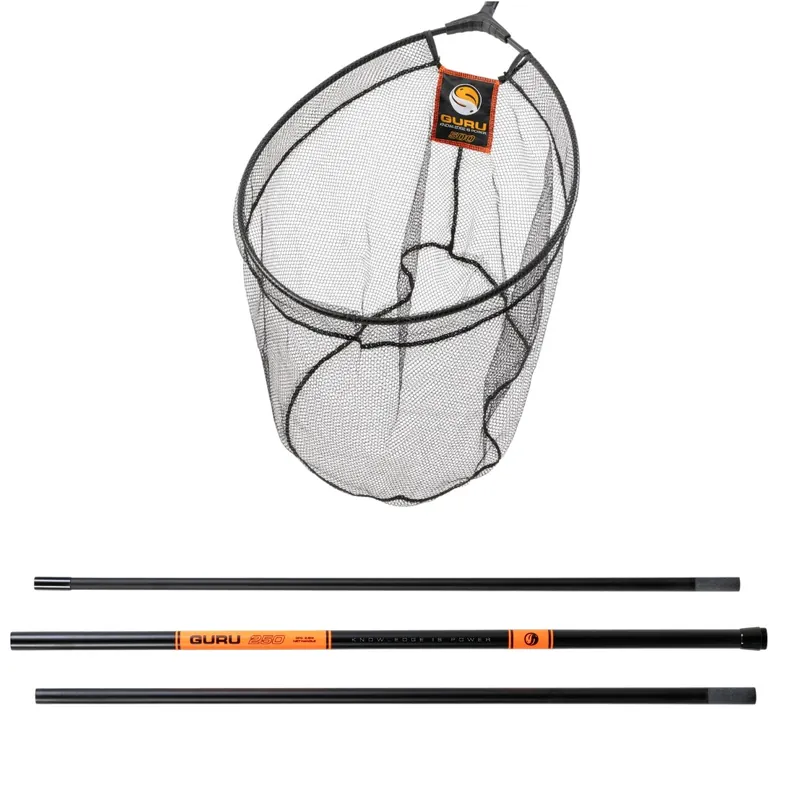 Direct Beschikbaar Guru Net Handle Net Combo 2.5m (50cm)