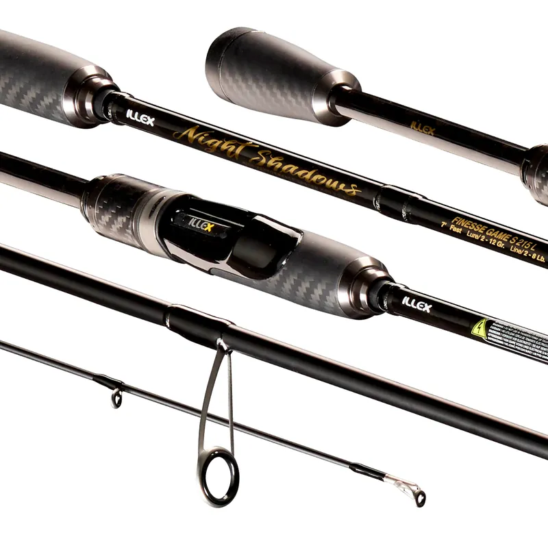 Weekendaanbieding Illex Night Shadows S 215 L Finesse Game UL Spinhengel 2.16m (3.5-12g)