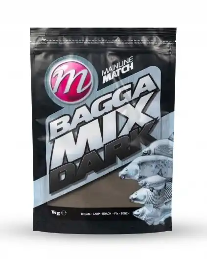 Goedkoop Mainline Bagga Mix Groundbait (1kg) Dark