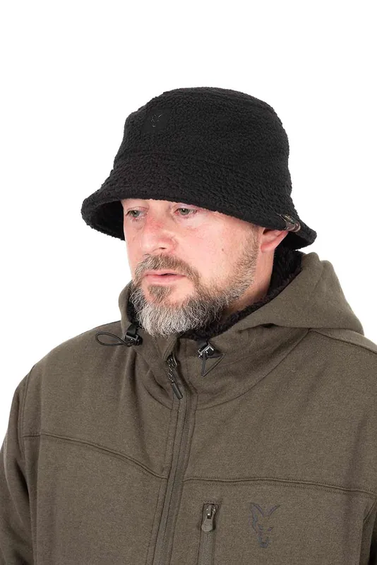 Fox Sherpa Bucket Hat - Black Gecertificeerd