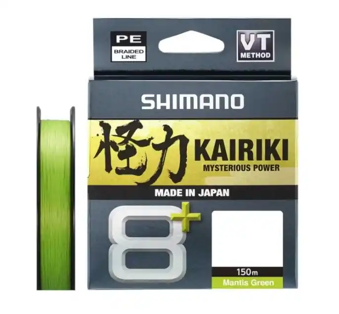 Hoge Kwaliteit Shimano Kairiki 8+ M. Green Gevlochten Lijn 3000m 0.23mm/22.5kg