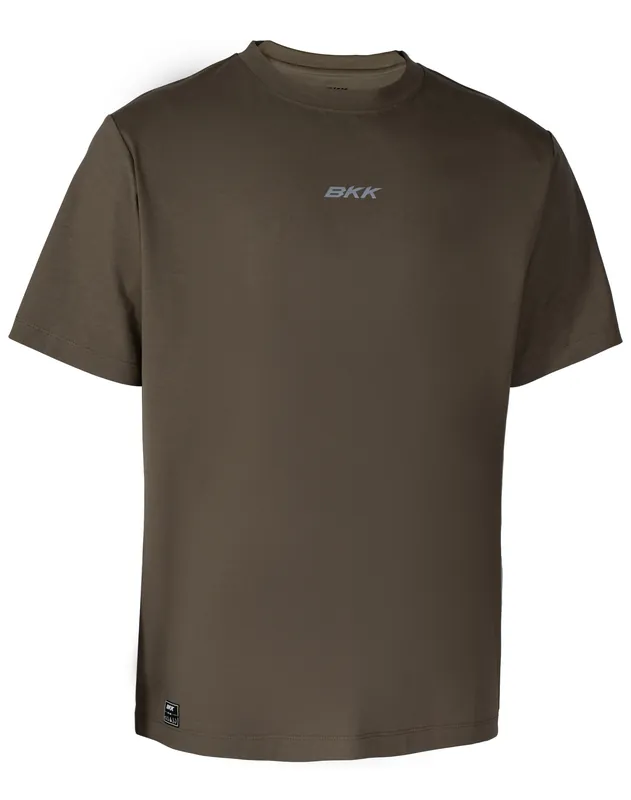 Laatste Versie BKK Short Sleeve Casual Shirt Carp Green L