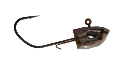 Koop Online BKK Refrax Jig Natural Goby Jighead 1/0# (3 Stuks) 3.5g