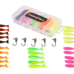 Fish4all Mini Softbait & Jighead Box (30pcs) Gratis Retour