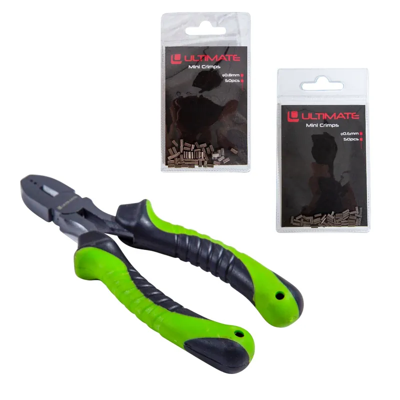 Ultimate Mini Crimp Pliers Carp Set Finale Uitverkoop