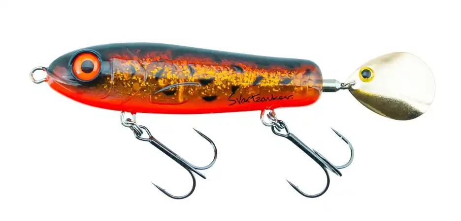 Beste Prijs Svartzonker Spinning McTail Junior Jerkbait 8.7cm (30g) Lake Miltona Walleye