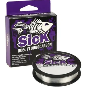 Berkley Sick Fluorocarbon Leader Clear 50m 0.32mm (8.0kg/17lb) Seizoensaanbieding