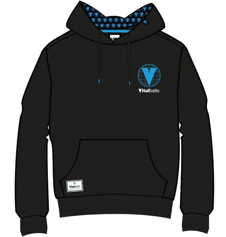 Vital Baits Hoody Blue L Hete Deal