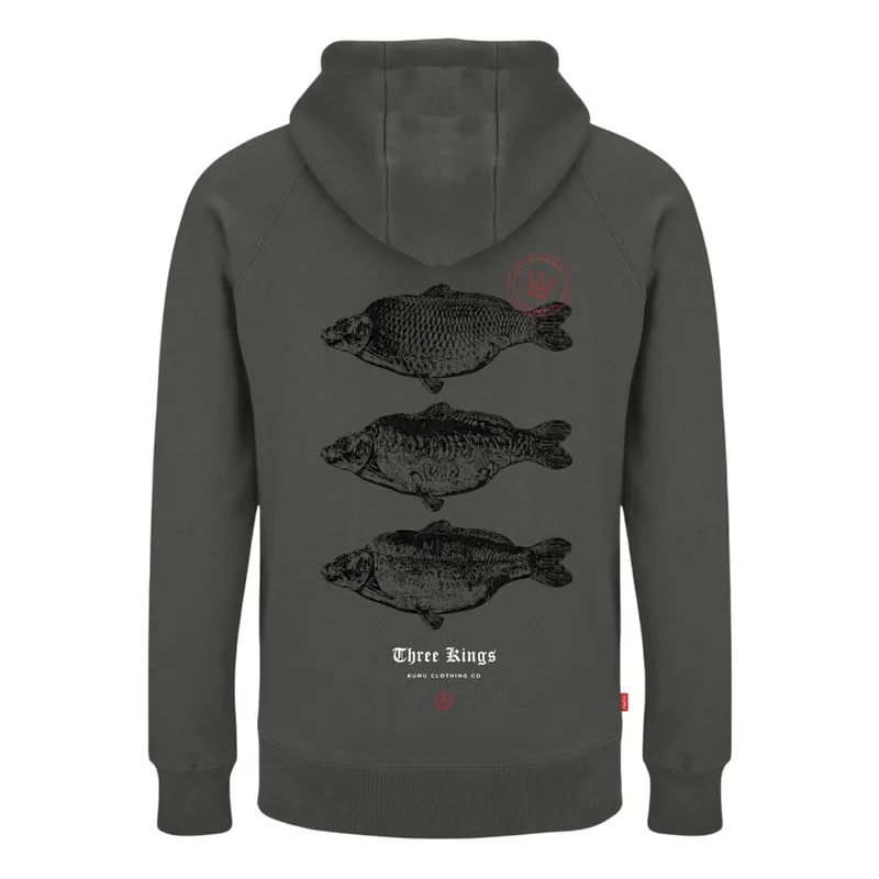 Dagaanbieding Kumu 3 Kings Hoodie Grey L