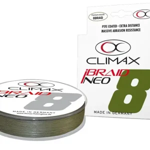 Climax IBraid NEO Olive Gevlochten Lijn (275m) 0.10mm – 6.7kg Goedkoop