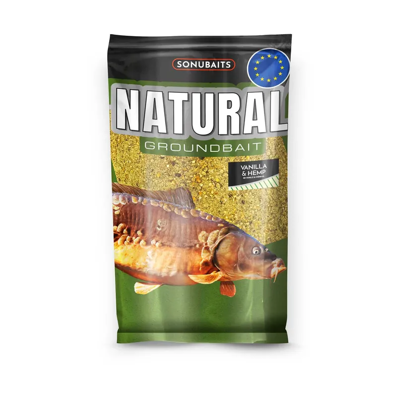 Sonubaits Natural Vanilla & Hemp Groundbait (1kg) Koopje