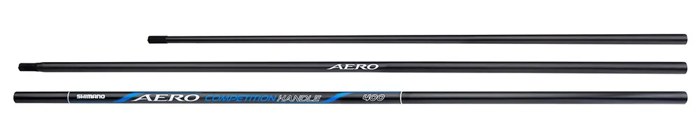 Shimano Aero Competition Landing Net Pole 4.00m (3-Delig) Veilige Betaling