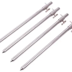 Rechtstreeks Van De Fabrikant NGT Stainless Steel Bankstick Set (4 stuks) 20-35cm (4pcs)