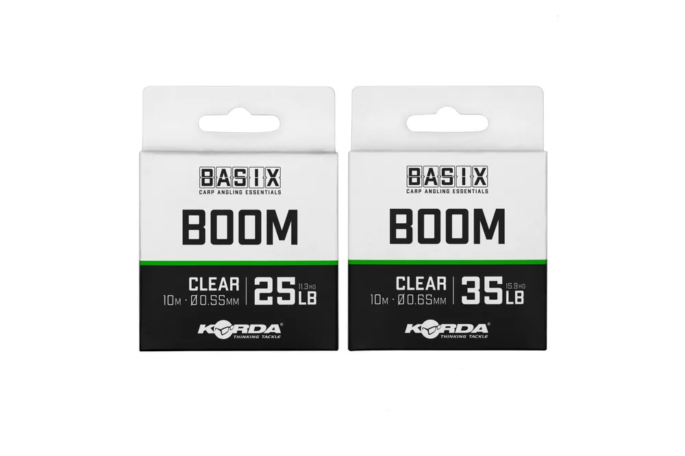 Must-Have Korda Basix Boom Karper Fluorocarbon (15m) 25lb