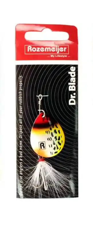 Rozemeijer Dr. Blade #4 Spinner (5g) Speckled Red Head Meest Verkocht