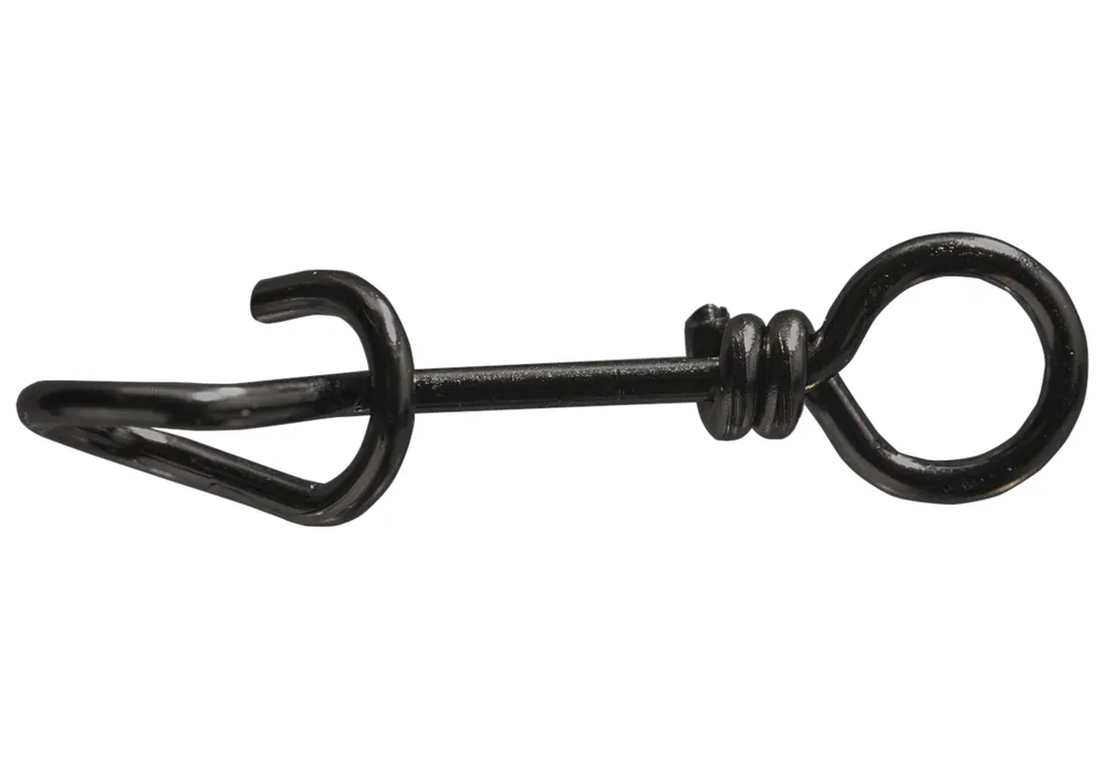 BKK Fast Spiral Snap-32 Black Nickel Swivel 1 (12pcs) Must-Have