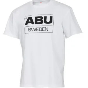 Exclusieve Aanbieding Abu Garcia Legacy Sweden Logo Tee White T-Shirt L