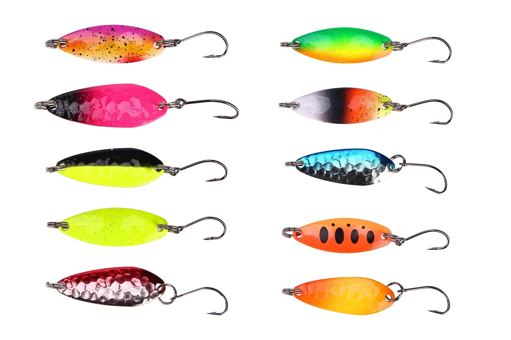 Hoge Kwaliteit Fish4all Trout Spoon Box Mix 2.9g-3.3g (10 Stuks)