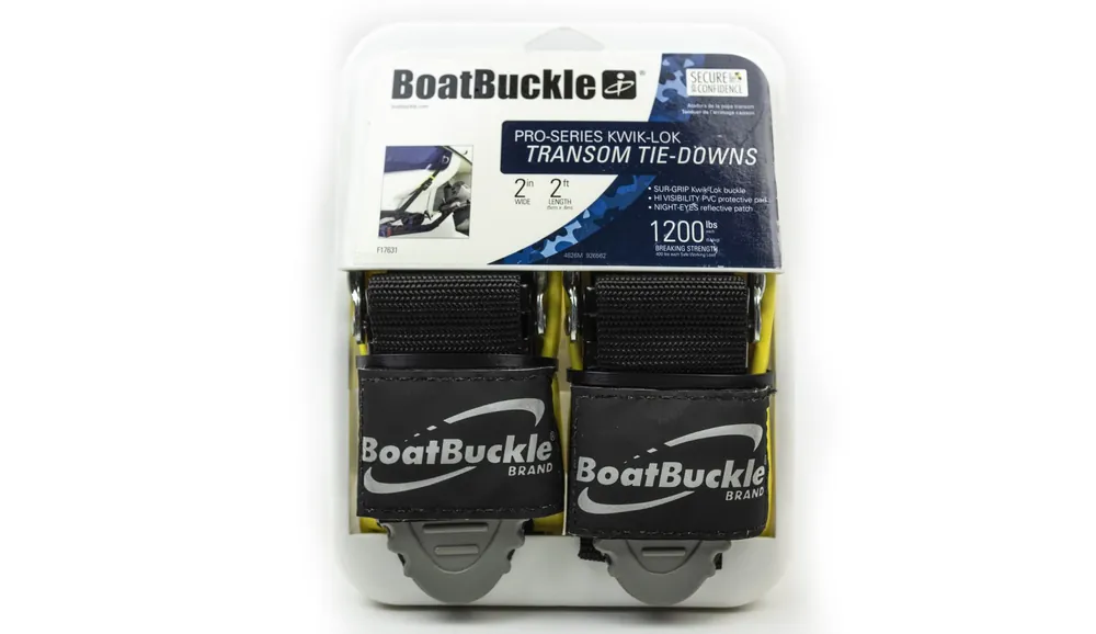 Boatbuckle Pro Series Kwik Lok 2'' Spanbanden (2 Stuks) 60cm Veilige Betaling