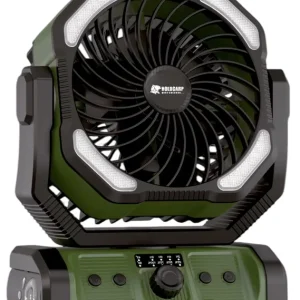 Bestel Nu Holdcarp Rechargeable DoubleMotor Fan (Incl. Afstandsbediening)
