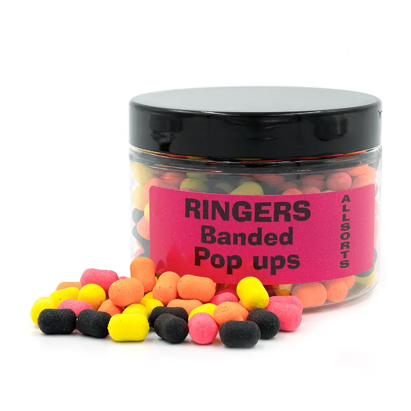 Favoriet Ringers Banded Allsorts Pop-Up 6mm (60g)