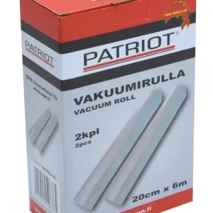 Patriot Vacuümrol (2 Stuks) 20x6cm Tijdelijk Beschikbaar