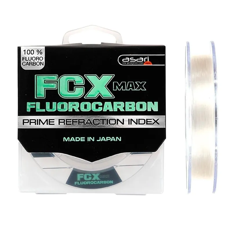 Asari FCX MAX Transparent Fluorocarbon 30m 0.65mm Gratis Retour