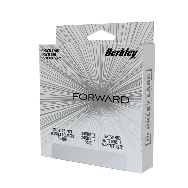 Flitsaanbieding Berkley Forward Gevlochten Lijn 1800m Crystal 0.08mm (2.05kg)