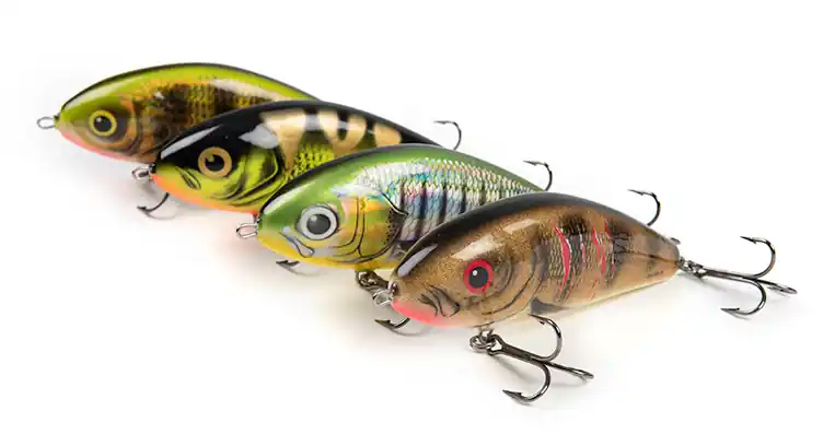 Salmo Fatso Floating Jerkbait 14cm (85g) Phantom Perch Meest Verkocht