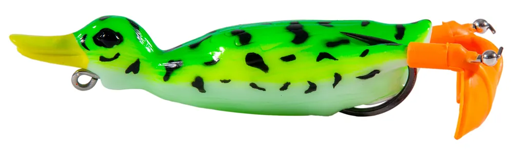 Flitsaanbieding Catchgear Surface Duck Oppervlakte Kunstaas 12cm (22.5g) Fire Duck