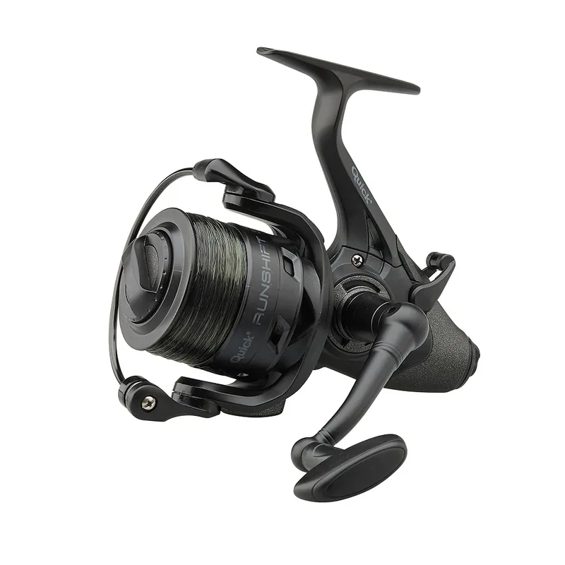 Bestel Nu Quick Runshift 3L FS 2+1bb IGSP Vrijloopmolen (incl. 10lb camo lijn) 5000 FS