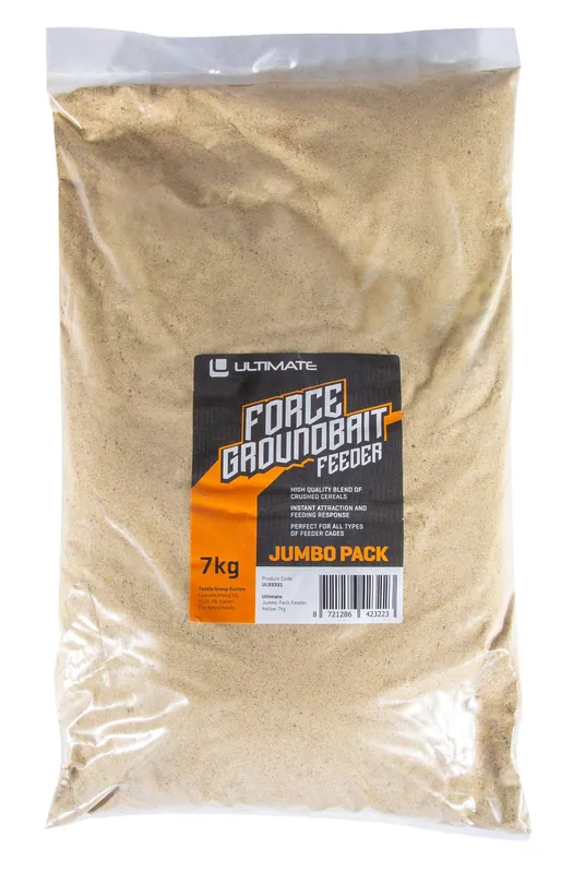 Ultimate Force Baits Lokvoer (7kg) Dark Roach Seizoensaanbieding
