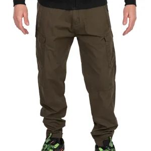 Fox Collection LW Cargo Trouser Green & Black Visbroek XXXL Exclusieve Aanbieding