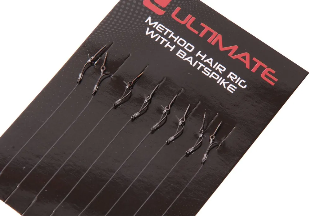 Koop Online Ultimate Method Hair Rig with Baitspike - 8pcs 8