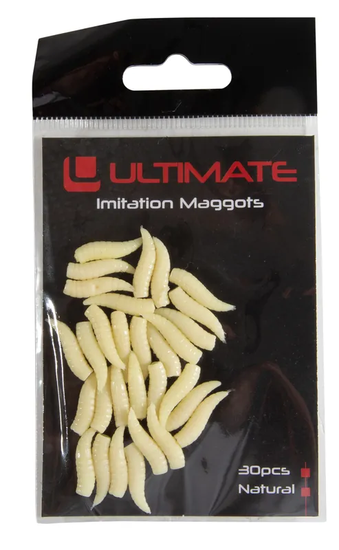 Laatste Versie Ultimate Natural Imitation Maggots 15mm (30 Stuks)