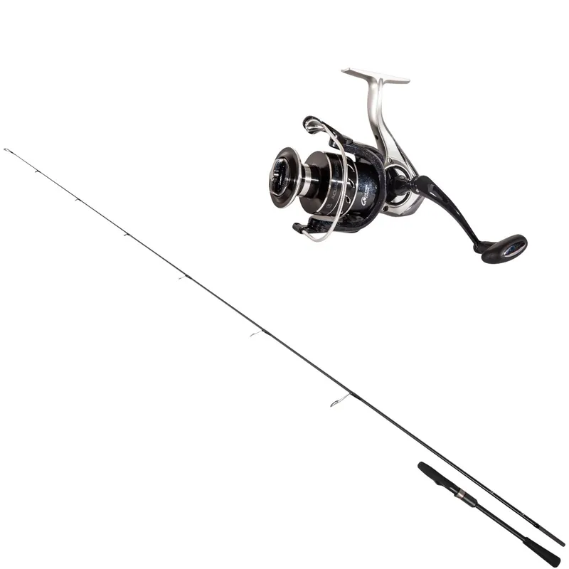 Nu Kopen Ultimate Chikara Black Vertical Spin Combo 1.85m (14–35g)