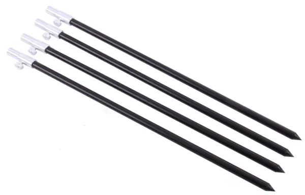 Flitsaanbieding NGT Aluminium Bankstick Set (4 stuks) 30-50cm