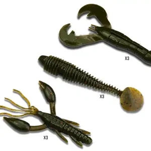 Gratis Retour M-WAR Creature Bait Party Pack Pumpkin, 9 stuks!