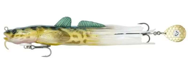 Uitverkoop Savage Gear 3D Burbot Tube MS FS Softbait 10"/25.4cm (6.7oz/190g) Cisco Flash