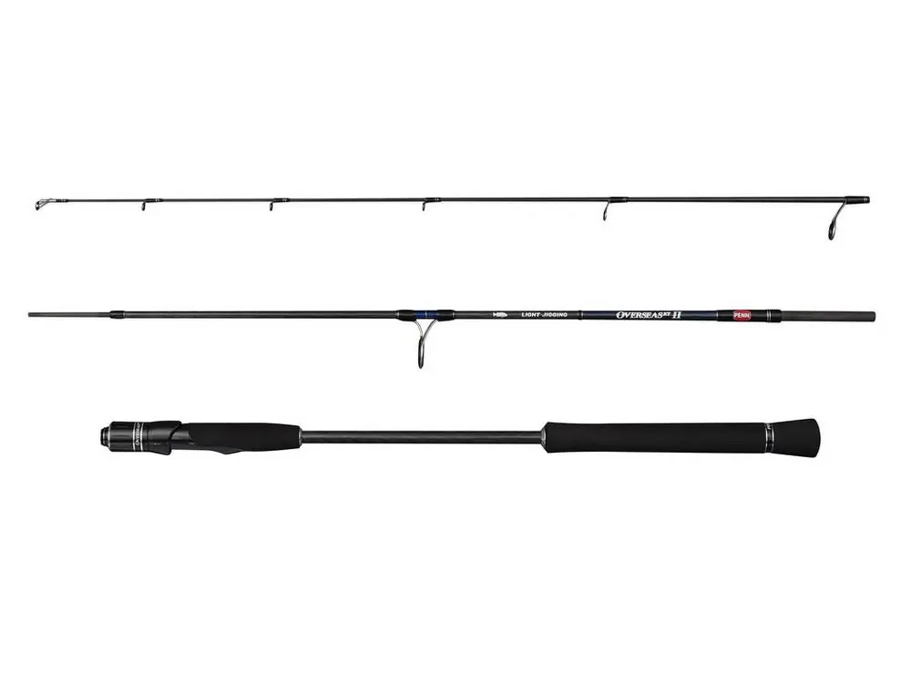 Gereduceerde Prijs Penn Overseas XT II Light Jig Boothengel 6ft/1.83m (120g) (3-Delig)
