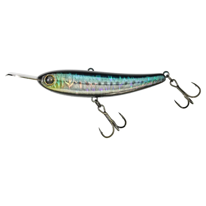 Must-Have Jackall Riser Bait 008 Oppervlakte Kunstaas 8cm (21.7g) Dark Fighter