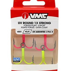 Dagaanbieding VMC UV Round 1X 4551 Assort Dreggen (4 Stuks) 1