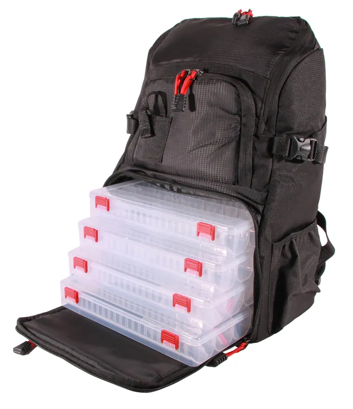 Ultimate Ultra Backpack Incl. 4 Tackleboxes Tijdelijk Beschikbaar