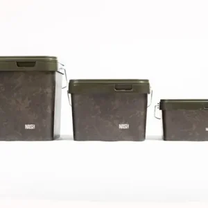 Nash Spot On Rectangular Bucket Camo 5L Express Levering