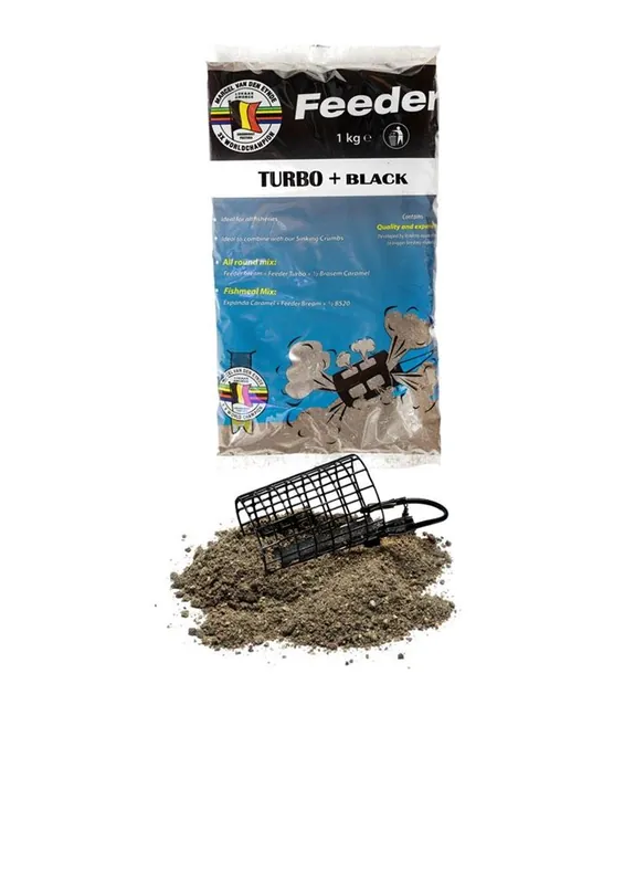 Gratis Retour Marcel Van Den Eynde Feeder Turbo+ Black Lokvoer (1kg)