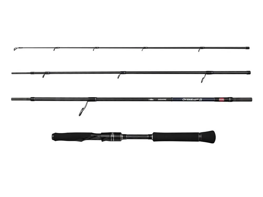Lage Kosten Penn Overseas XT II Inshore Reishengel (4-Delig) 2.32m 8-32g