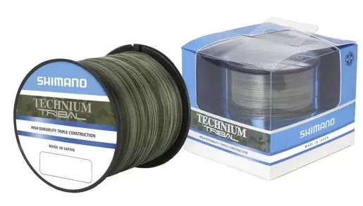 Seizoensaanbieding Shimano Technium Tribal A Mono Camou Vislijn 790m 0.355mm 11.5kg
