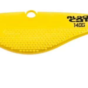 Premium Black Cat Heavy Vibe V Lure Yellow Meerval Kunstaas 10cm (80g)