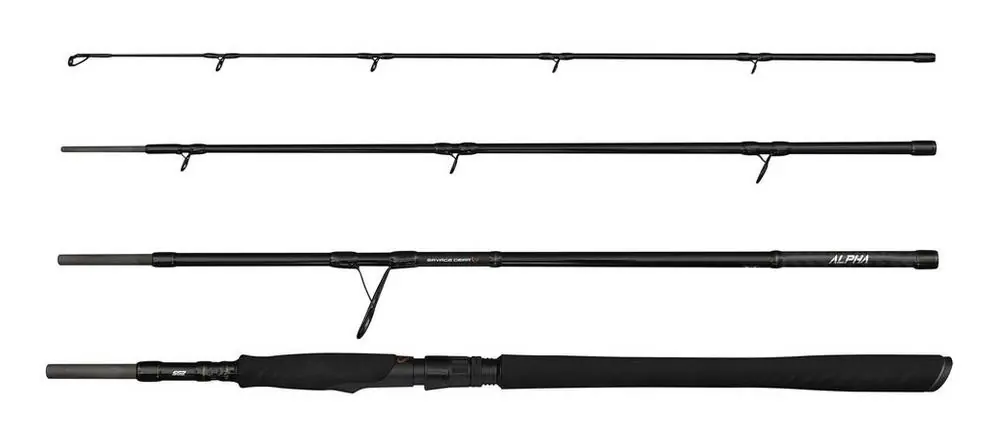 Savage Gear Alpha SG2 Big Bait TR Reishengel (4-Delig) 2.43m 50-110g Voordeelprijs